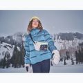 Kurtka puchowa damska Columbia Amaze Puff Hooded everblue high shine 16