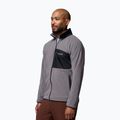 Bluza polarowa męska Columbia Fast Trek Overlay Full Zip city grey/black 4