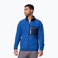 Bluza polarowa męska Columbia Fast Trek Overlay Full Zip mt blue/coll navy