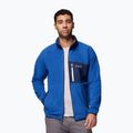 Bluza polarowa męska Columbia Fast Trek Overlay Full Zip mt blue/coll navy 5