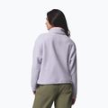Bluza polarowa damska Columbia Helvetia II Cropped Half Snap Fleece lavender pearl/shale purple/zing 3