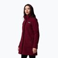 Płaszcz polarowy damski Columbia Panorama Long rich wine 4