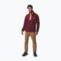 Bluza polarowa męska Columbia Helvetia II Half Snap Fleece rich wine 2
