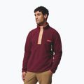 Bluza polarowa męska Columbia Helvetia II Half Snap Fleece rich wine 4