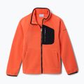 Bluza polarowa dziecięca Columbia Fast Trek IV Fleece Full Zip zing/black