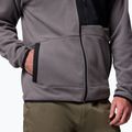Bluza polarowa męska Columbia Fast Trek Overlay Hooded city grey/black 7