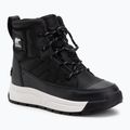 Śniegowce dziecięce Sorel Youth Whitney Mid Wp black/sea salt