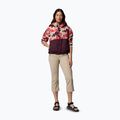 Kurtka przeciwwiatrowa damska Columbia Spire Valley Printed Windbreaker washed red ikatbloom print/moonvista 2