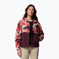 Kurtka przeciwwiatrowa damska Columbia Spire Valley Printed Windbreaker washed red ikatbloom print/moonvista 5