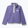 Bluza polarowa dziecięca Columbia Halvetia II Half Snap Fleece stormwatch/lavender pearl