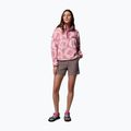 Bluza polarowa damska Columbia Helvetia II Printed Cropped Half Snap rosette/sprayflower 2