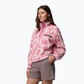 Bluza polarowa damska Columbia Helvetia II Printed Cropped Half Snap rosette/sprayflower 4
