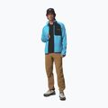 Bluza trekkingowa męska Columbia Triple Canyon Grid Fleece Full Zip II compass blue heather/black 2