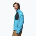 Bluza trekkingowa męska Columbia Triple Canyon Grid Fleece Full Zip II compass blue heather/black 4
