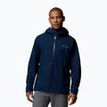 Kurtka softshell męska Columbia Trailborne 2.5L collegiate navy