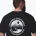 Koszulka męska Columbia CSC Outdoor back graphic black/scoped view 6
