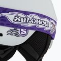 Kask narciarski dziecięcy Salomon Player Combo + Gogle XV Jr ice flow/ice flow mid blue 7