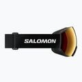 Gogle narciarskie dziecięce Salomon Radium black/mi mid red 7