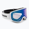 Gogle narciarskie Salomon Aksium 2.0 Photo white/photo mi blue