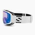 Gogle narciarskie Salomon Aksium 2.0 Photo white/photo mi blue 4