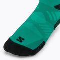 Skarpety Salomon Aero Crew dynasty green/waterfall 4