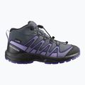 Buty turystyczne dziecięce Salomon XA Pro V8 MID WP turbulence/black/liberty 8