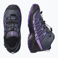 Buty turystyczne dziecięce Salomon XA Pro V8 MID WP turbulence/black/liberty 12