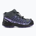Buty turystyczne dziecięce Salomon XA Pro V8 MID WP turbulence/black/liberty 2