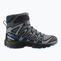 Buty turystyczne dziecięce Salomon XA Pro V8 Winter Waterproof turbulence/black/dark blue