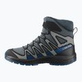 Buty turystyczne dziecięce Salomon XA Pro V8 Winter Waterproof turbulence/black/dark blue 2