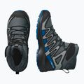 Buty turystyczne dziecięce Salomon XA Pro V8 Winter Waterproof turbulence/black/dark blue 5