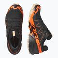 Buty do biegania męskie Salomon Speedcross 6 GTX black/shocking orange/white pepper 8