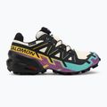 Buty do biegania damskie Salomon Speedcross 6 GTX transparent yellow/black/waterfall 2