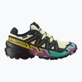 Buty do biegania damskie Salomon Speedcross 6 GTX transparent yellow/black/waterfall 8