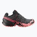 Buty do biegania damskie Salomon Speedcross 6 GTX nine iron/black/flamingo pink 2