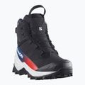 Buty trekkingowe męskie Salomon Crosstrak Powder WP Equipe black/black 2