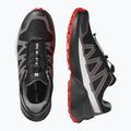 Buty do biegania męskie Salomon Speedcross Peak GTX black/castlerock/cherry tomato 8