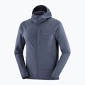 Bluza trekkingowa męska Salomon Essential Lightwarm Hoodie blue nights 7