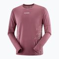 Longsleeve do biegania męski Salomon Sense Aero GFX nocturne 3