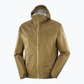 Kurtka do biegania męska Salomon Bonatti Waterproof brilliant olive 3
