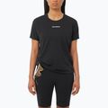 Koszulka do biegania damska Salomon Sense Aero SS Tee GFX deep black