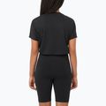 Koszulka do biegania damska Salomon Sense Aero SS Tee GFX deep black 2