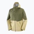 Kurtka softshell męska Salomon Outherpath Pro 2.5 l gray green/grape leaf 9