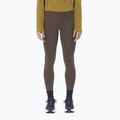 Legginsy do biegania damskie Salomon SHAKEout Core 28" coffee bean