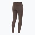 Legginsy do biegania damskie Salomon SHAKEout Core 28" coffee bean 4