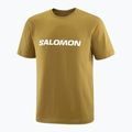 Koszulka męska Salomon Logo brilliant olive 3