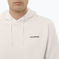 Bluza męska Salomon Chest Logo Hoodie whisper white 3