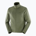 Bluza męska Salomon Outline Warm Fleece Full Zip grape leaf 6