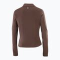 Longsleeve do biegania damski Salomon Bliss coffee bean 4