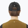 Czapka z daszkiem Salomon Logo Trucker deep black 5